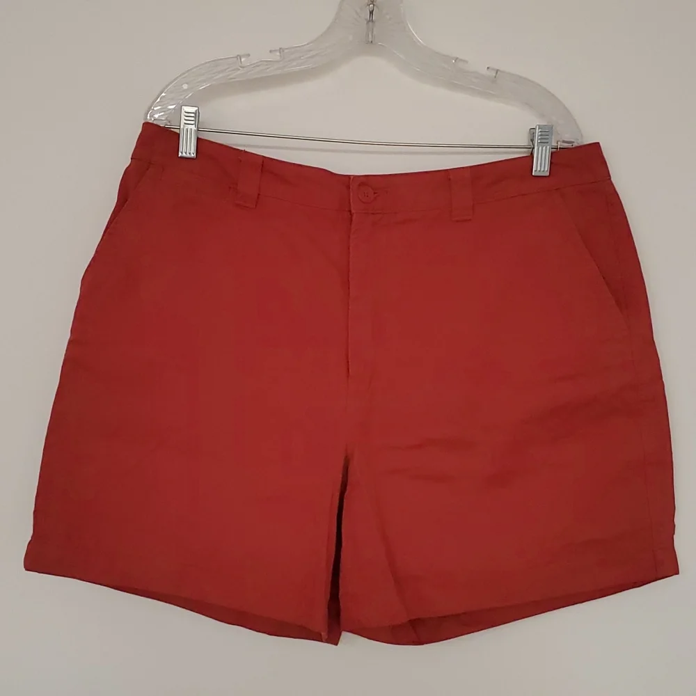 CHEROKEE High waisted red shorts•l Target size 16 HTF comfortable hiking travel